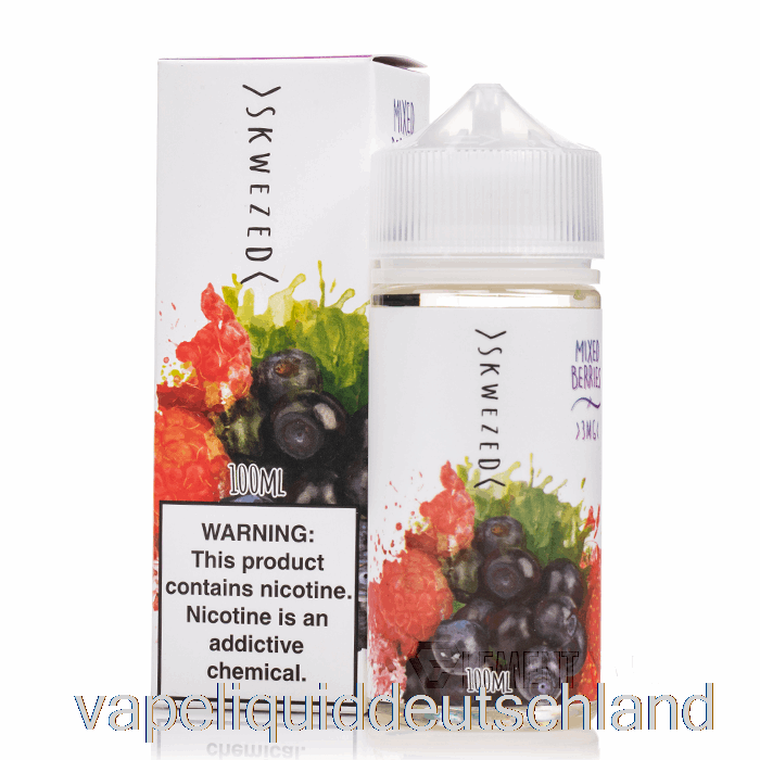 Gemischte Beeren – Skezed – 100 Ml 0 Mg Vape-Flüssigkeit